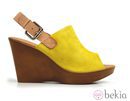 Zueco amarillo de la nueva colección de Lodi para este verano 2012
