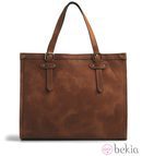 Bolso de cuero marrón de la nueva colección de Lodi para este verano 2012
