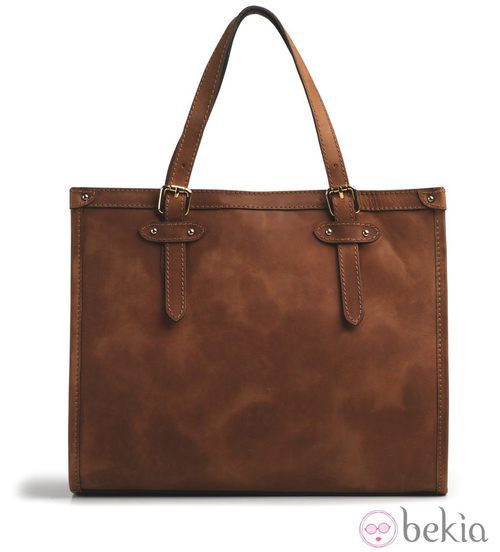 Bolso de cuero marrón de la nueva colección de Lodi para este verano 2012