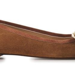 Bailarina marrón de la nueva colección de Lodi para este verano 2012