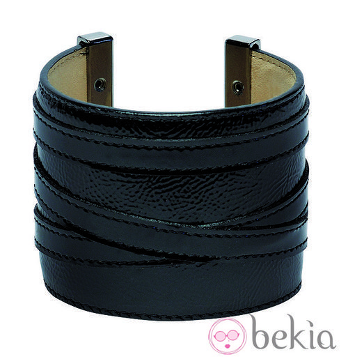 Pulsera negra de la nueva colección de Longchamp para este verano 2012