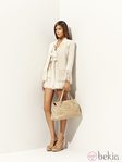 Conjunto blanco roto de la colección 'Deneuve' primavera/verano 2012 de Pedro del Hierro