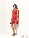 Vestido rojo de la colección 'Tautao' primavera/verano 2012 de Pedro del Hierro