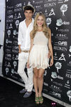 Javier de Miguel y Miriam Pérez en el desfile de clausura de la Pasarela Adlib en Ibiza