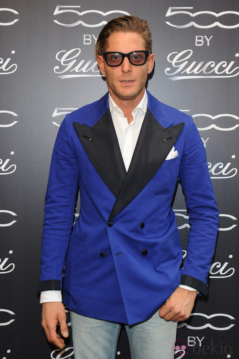 Lapo Elkann en una fiesta organizada por Gucci