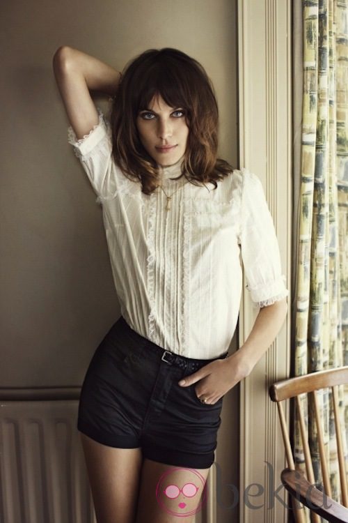 Alexa Chung, imagen de la colección otoño/invierno 2012/2013 de Vero Moda