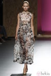 Vestido con estampado floral de la colección primavera-verano 2013 de Duyos