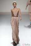 Vestido largo de tirantes de la colección primavera-verano 2013 de Kina Fernández