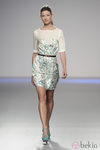 Vestido corto estampado de la colección primavera-verano 2013 de Kina Fernández