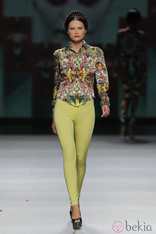 Camisa estampada de Maya Hansen, colección primavera-verano 2013