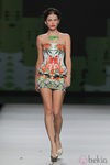 Vestido corsé estampado de Maya Hansen, colección primavera-verano 2013