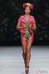 Vestido de cuero rosa de Maya Hansen, colección primavera-verano 2013