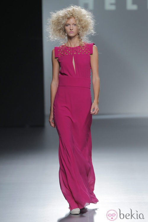 Vestido rosa de Teresa Helbig, colección primavera/verano 2013