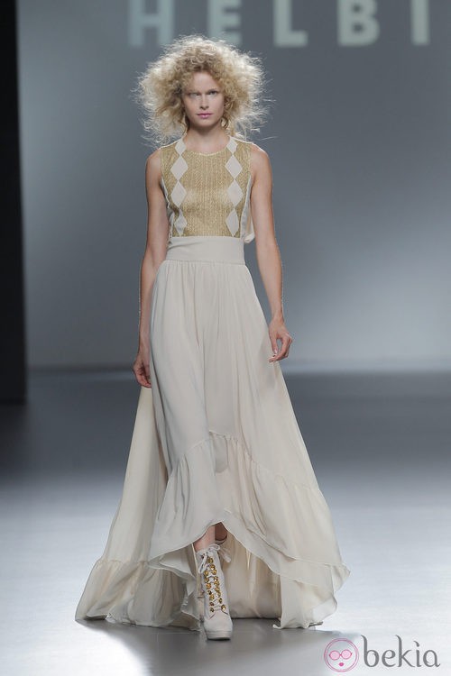 Falda larga tailhem de Teresa Helbig, colección primavera/verano 2013