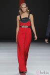 Vestido rojo de Miguel Palacio, colección primavera/verano 2013