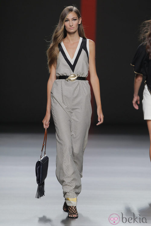 Maxivestido de Miguel Palacio, colección primavera/verano 2013