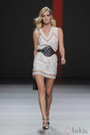 Vestido blanco de Miguel Palacio, colección primavera/verano 2013