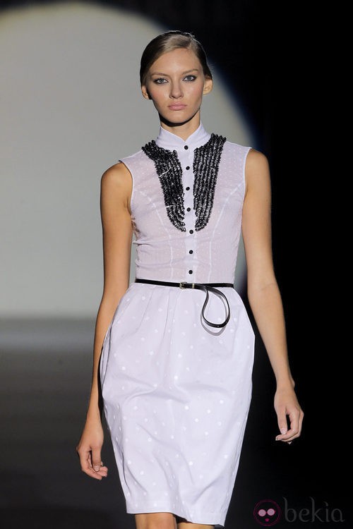 Vestido camisero de Juana Martín, colección primavera/verano 2013
