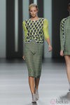 Conjunto en tonos verdes de Martín Lamothe, colección primavera/verano 2013