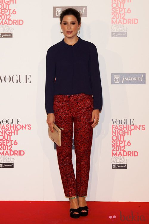 Bárbara Lennie en la Vogue Fashion's Night Out 2012 en Madrid