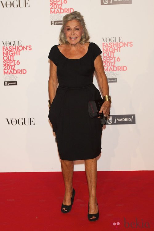 Beatriz de Orleans en la Vogue Fashion's Night Out 2012 en Madrid