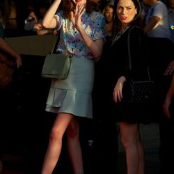 Brianda Fitz-James Stuart y María Escoté en la Vogue Fashion's Night Out 2012 en Madrid