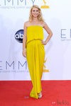 Claire Danes con un vestido amarillo de Lanvin en los Emmy 2012