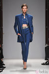 Conjunto vaquero de Balmain en la Semana de la Moda primavera/verano 2013