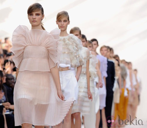 Desfile de Chloé en la Semana de la Moda de París primavera/verano 2013