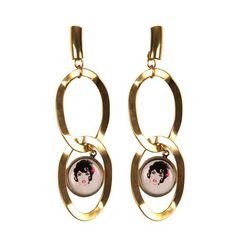 Pendientes con eslabones de Dolores Promesas otoño/invierno 2012/2013