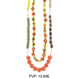 Colgante de cuentas multicolor de Tantrend otoño/invierno 2012/2013