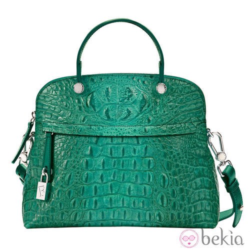 Bolso 'Piper' en color verde de Furla otoño/invierno 2012/2013