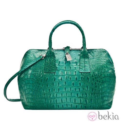 Bolso 'Papermoon' en color verde de Furla otoño/invierno 2012/2013