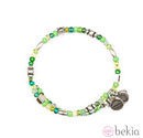 Pulsera de cuentas en tonos verdes de Alex and Ani