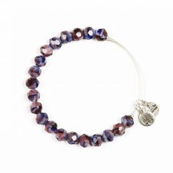 Pulsera con cuentas brillantes y charms de Alex and Ani