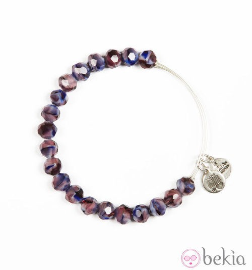 Pulsera con cuentas brillantes y charms de Alex and Ani