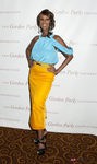 Color block de la modelo Iman
