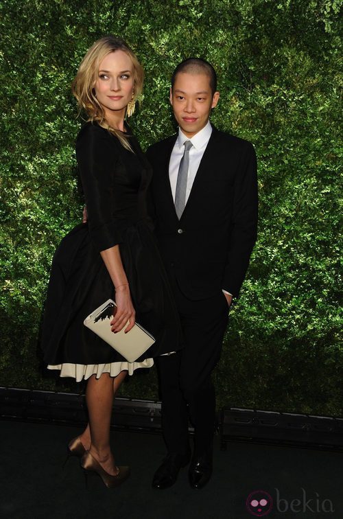 Jason Wu y Diane Kruger, musa del diseñador