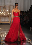 Traje de noche rojo de Jason Wu, otoño/invierno de 2011