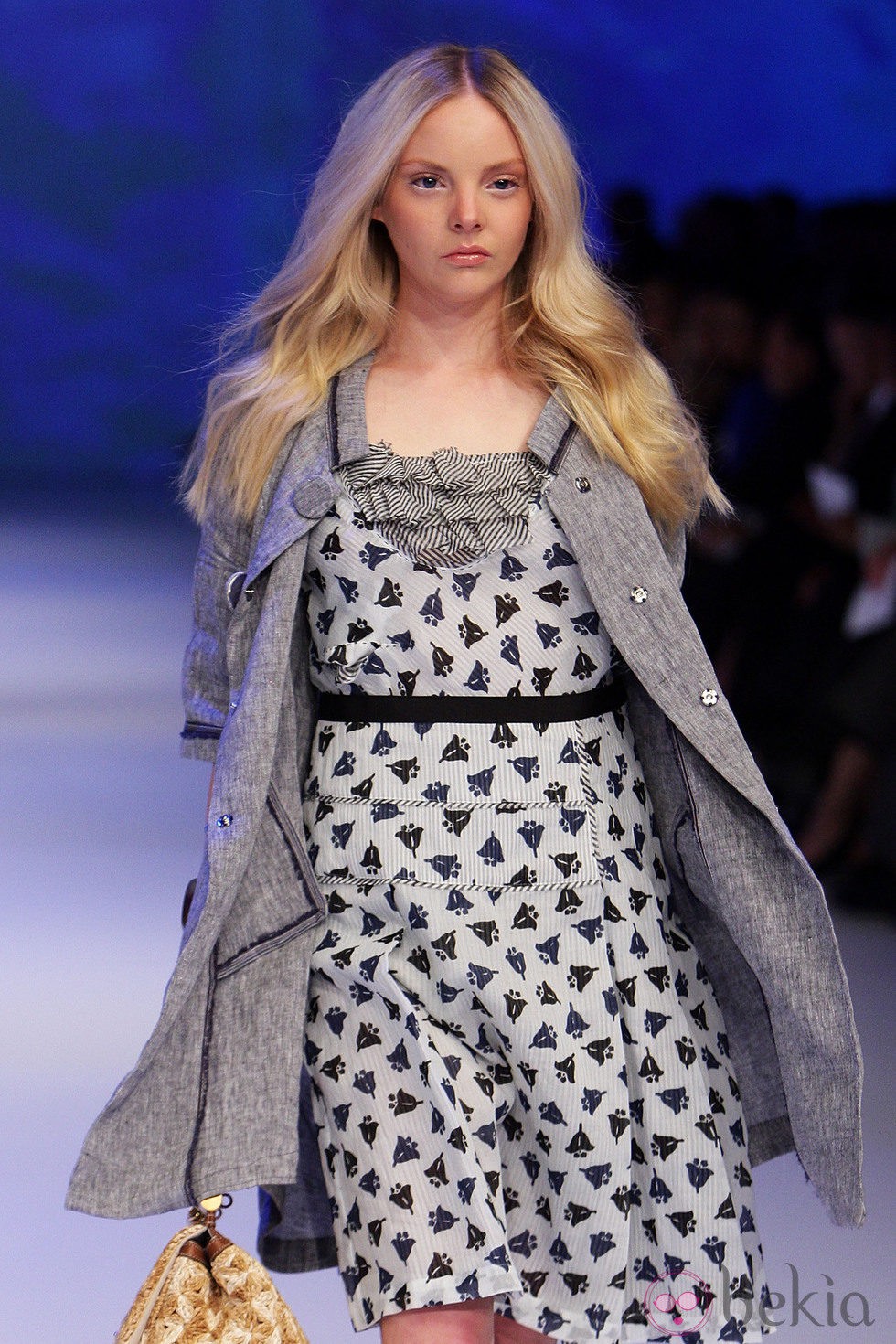 Vestido de estampado floral de David Jones