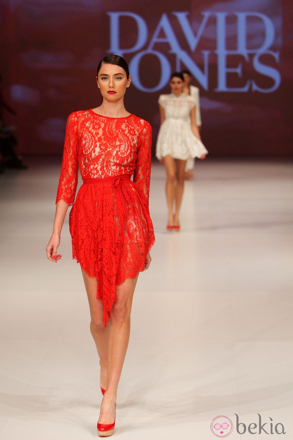 Traje de encaje de David Jones