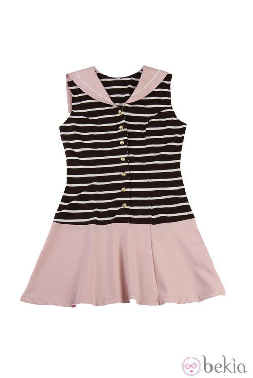 Vestido de inspiración náutica de Kling
