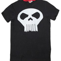 Camiseta con logo de El Castigador de Bershka
