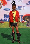 Willow Smith con una camiseta en honor a su padre