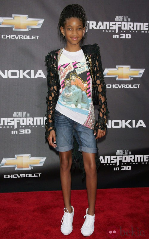 Willow Smith con camiseta de 'El príncipe de Bel Air'