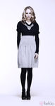 Florence Brudenell Bruce, novia del príncipe Harry, con falda de punto para Anonymous Clothing