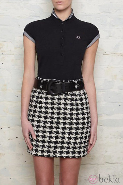 Polo y falda de Amy Winehouse para Fred Perry