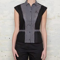 Camisa de inspiración años cincuenta diseñada por Amy Winehouse
