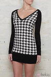 Jersey de pata de gallo de Amy Winehouse para Fred Perry
