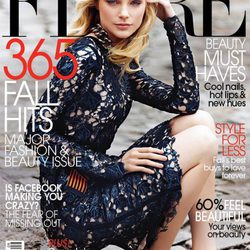 Jessica Stam, portada de Flare en septiembre de 2011